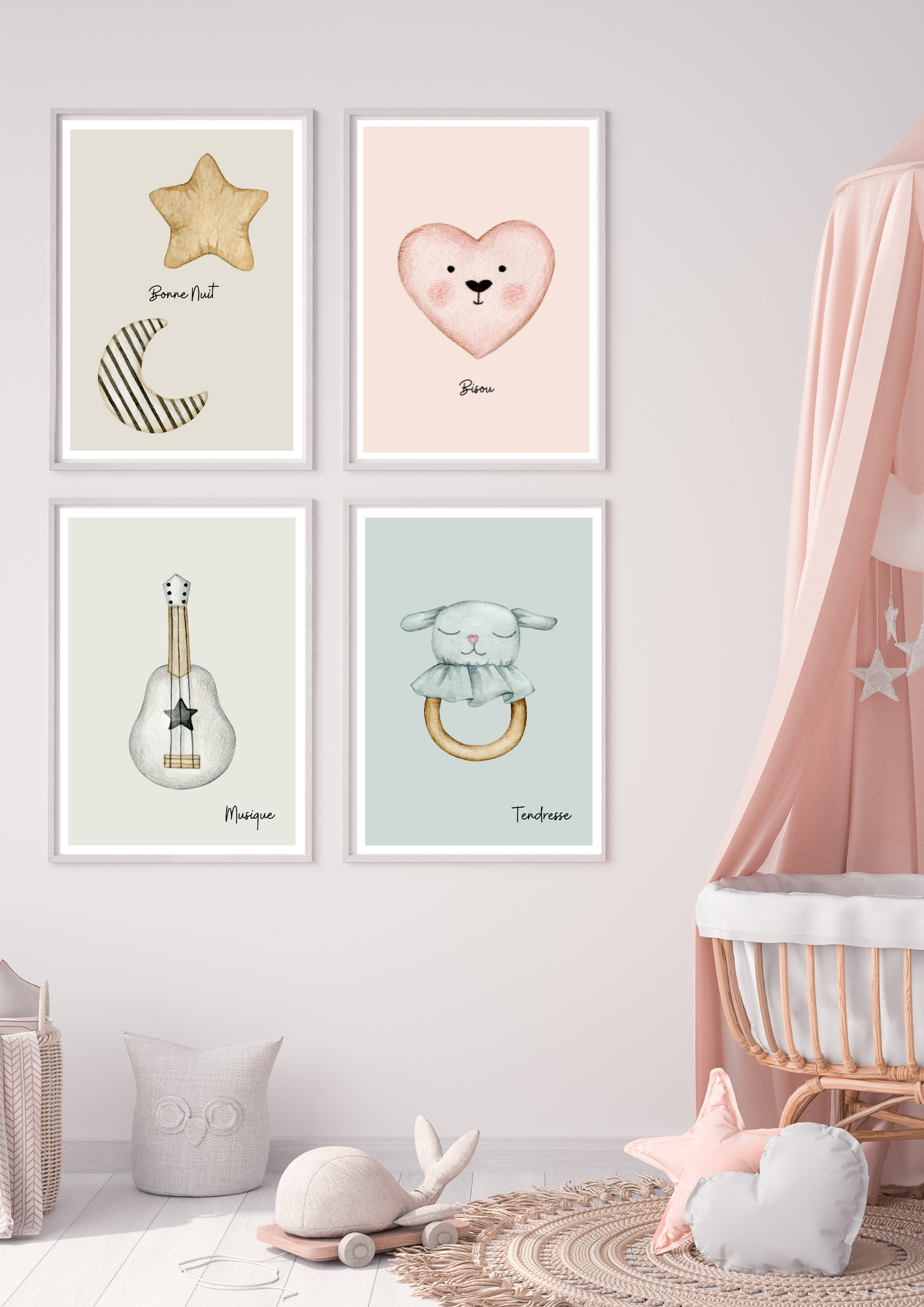 Affiche Lune⎪Les Tout Doux⎥A Télécharger