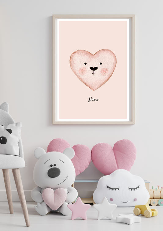 Affiche Coeur⎥Les Tout Doux⎥A Télécharger