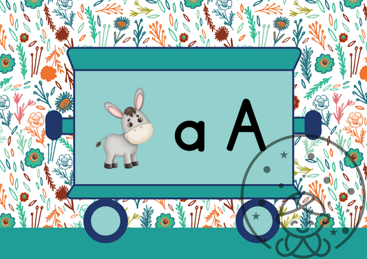 Train Alphabet⎪Affiche Pédagogique Maternelles⎥A Télécharger