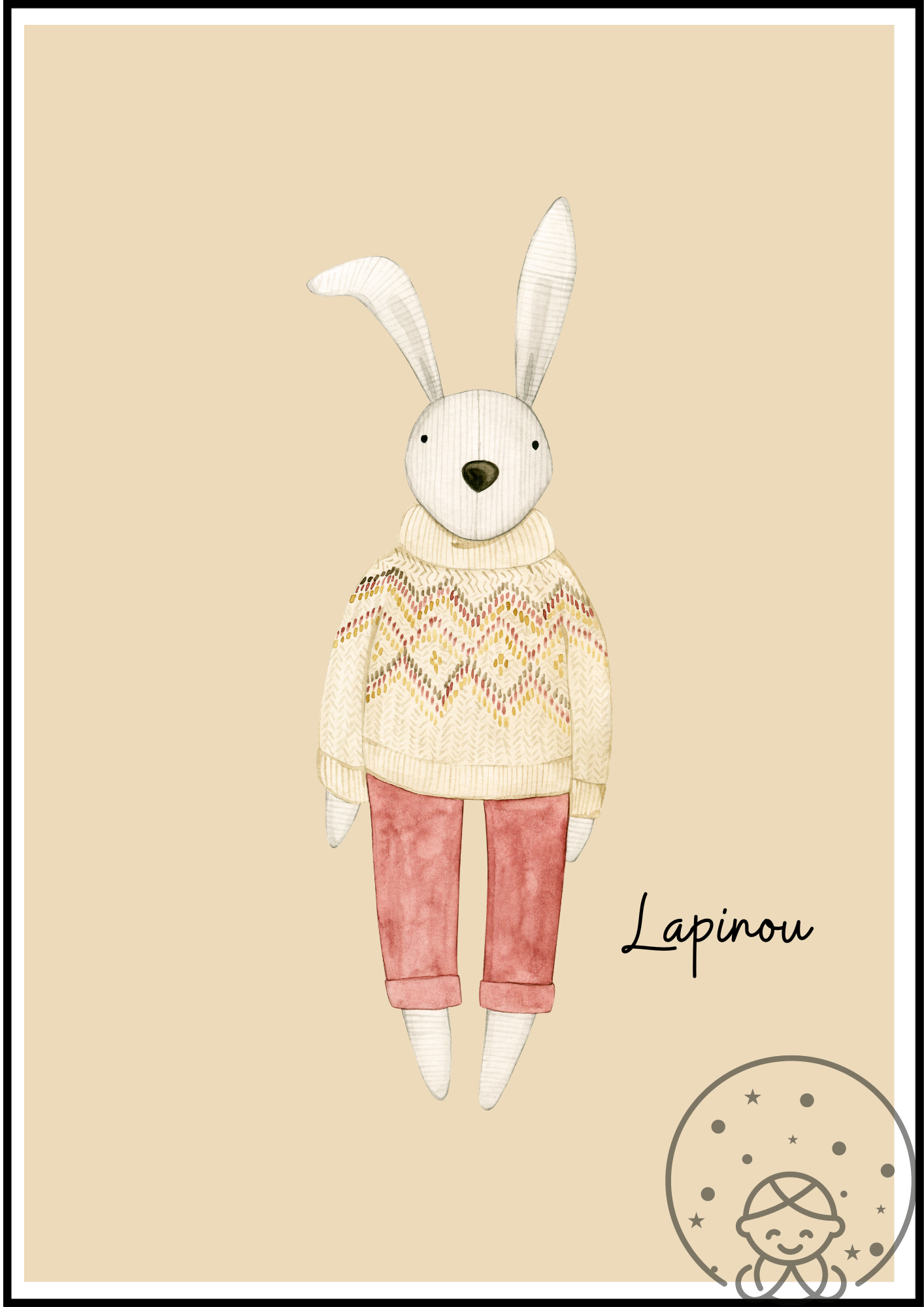 Affiche Lapin⎪Baby Love⎥A Télécharger – Bulle2Kid