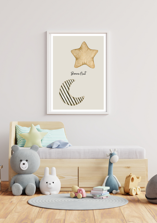 Affiche Lune⎪Les Tout Doux⎥A Télécharger