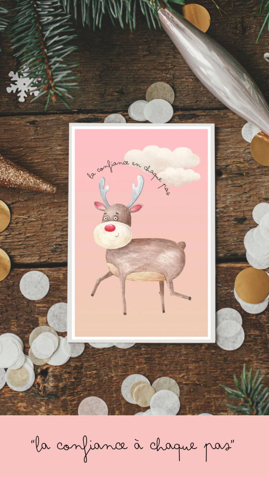 Carte de vœux à message (1 unité)