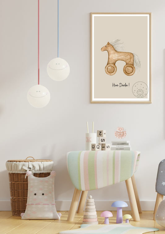 Affiche Jouet Cheval⎪Baby Love⎥A Télécharger