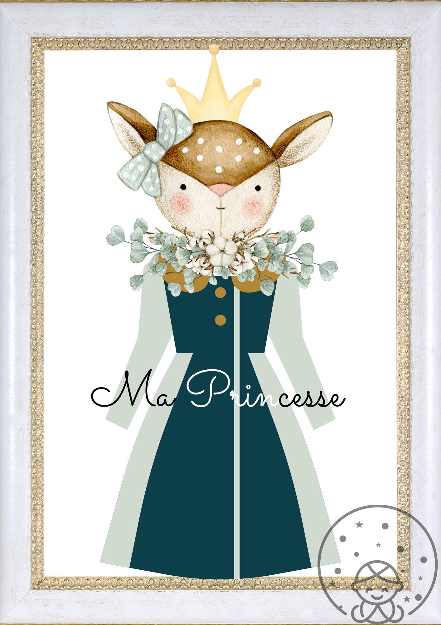 L'élégante⎥Affiche Personnalisable⎥A Télécharger