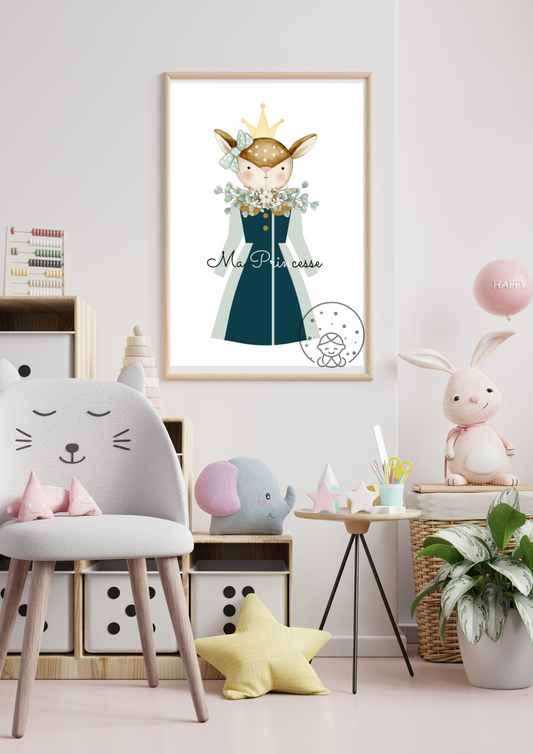 L'élégante⎥Affiche Personnalisable⎥A Télécharger