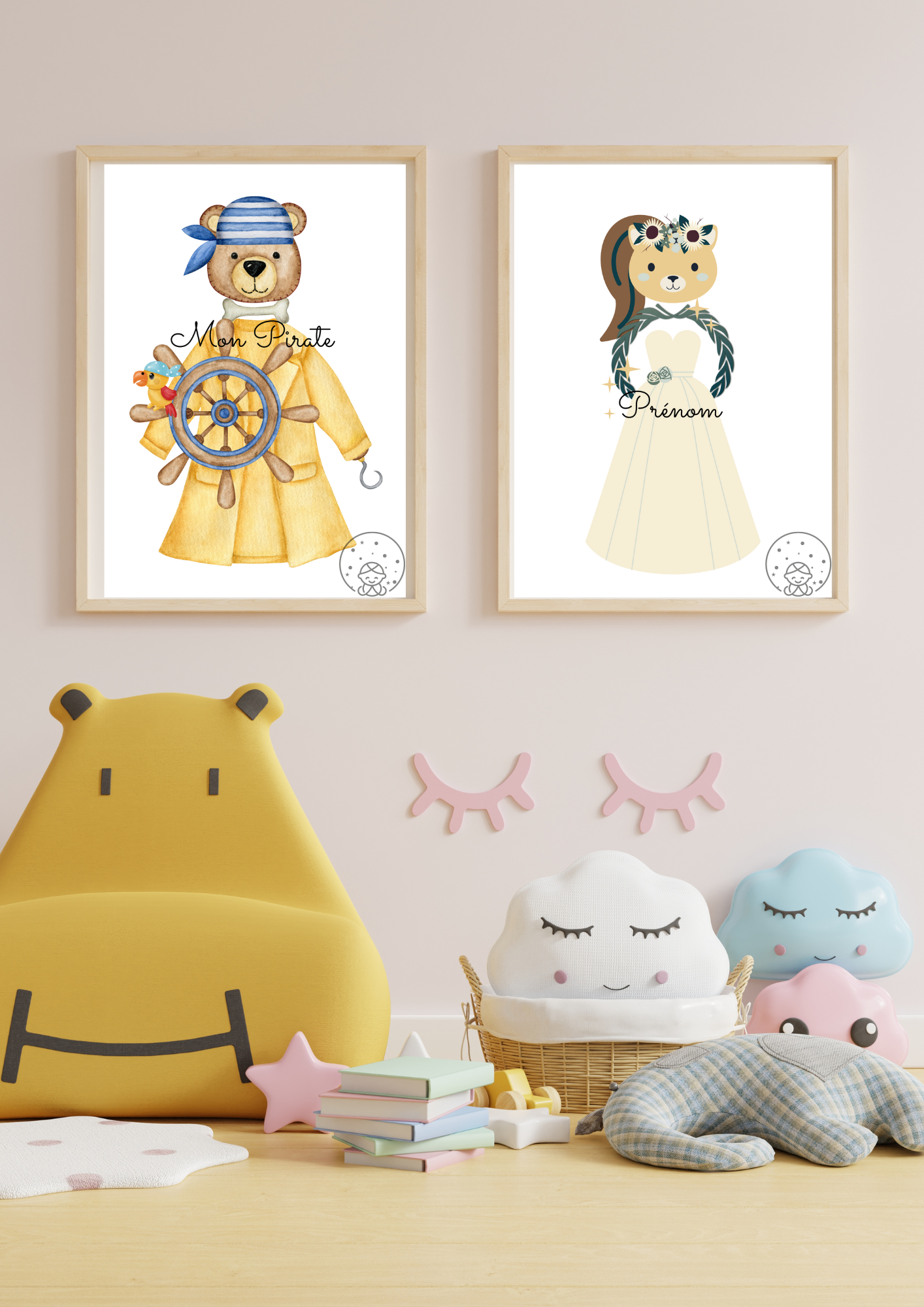 L'ours Matelot⎥Affiche Personnalisable⎥A Télécharger