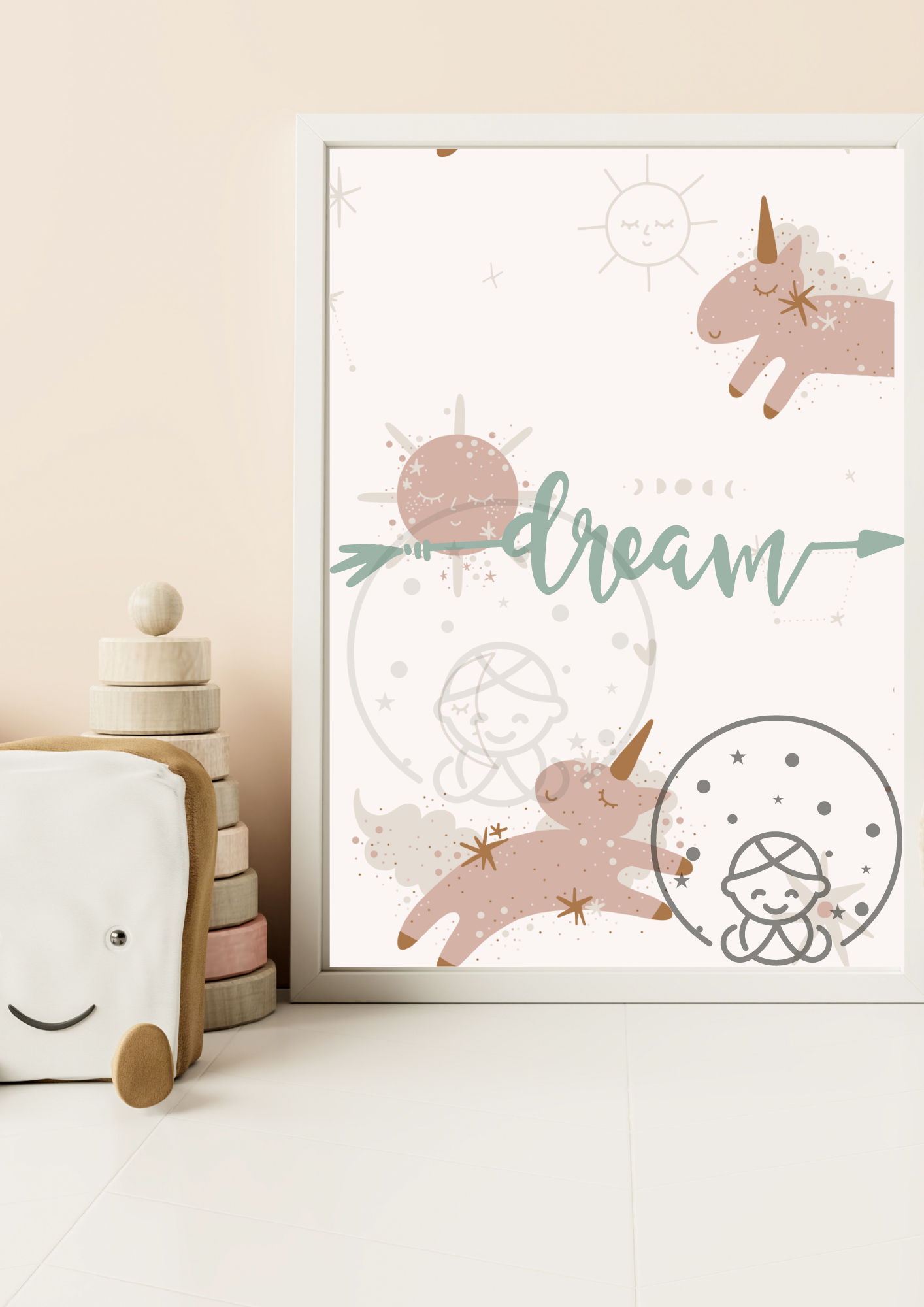 Affiche Dream Mot Inspirant⎥A Télécharger