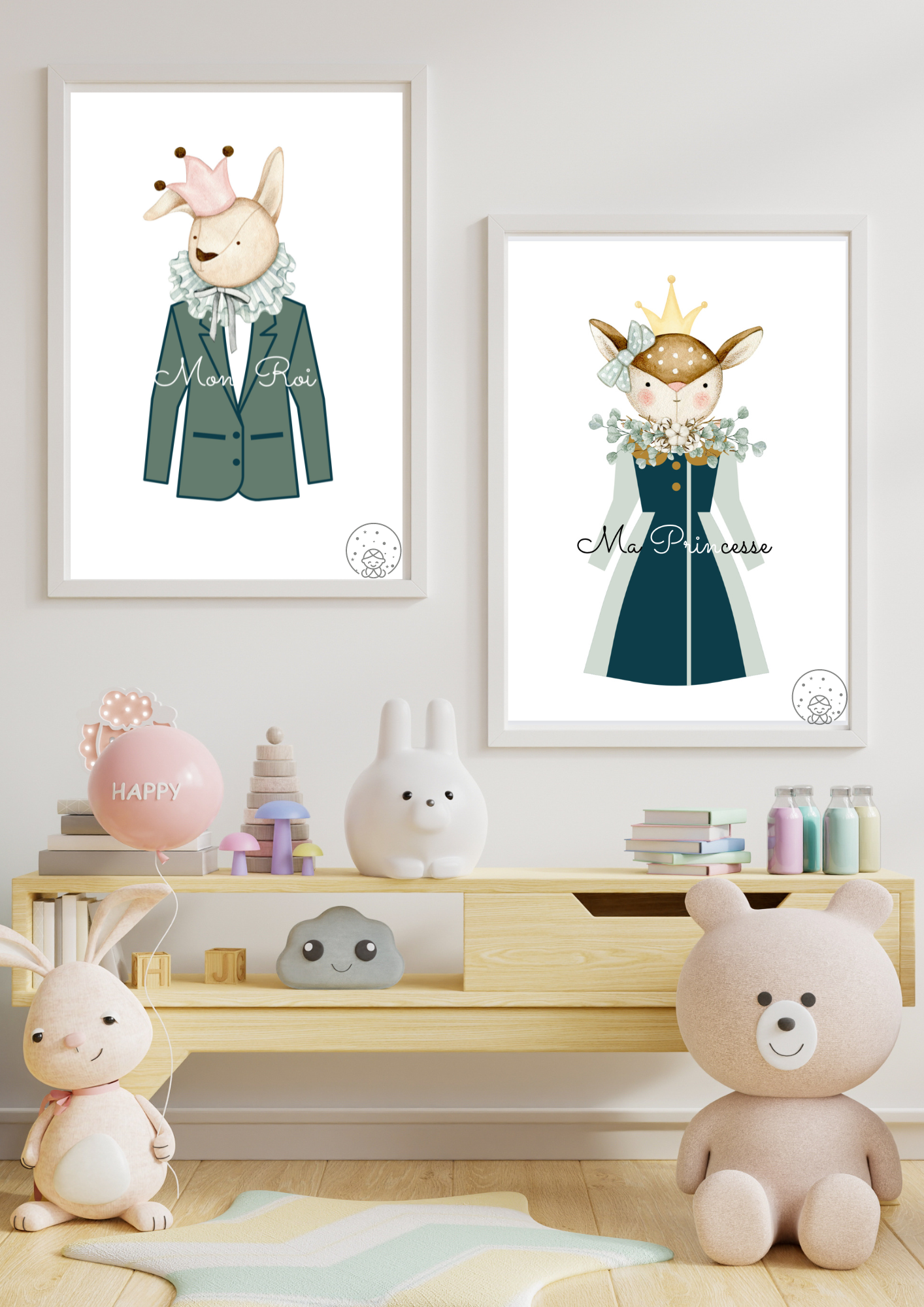 Le Lapin Malin⎪Affiche Personnalisable⎥A Télécharger