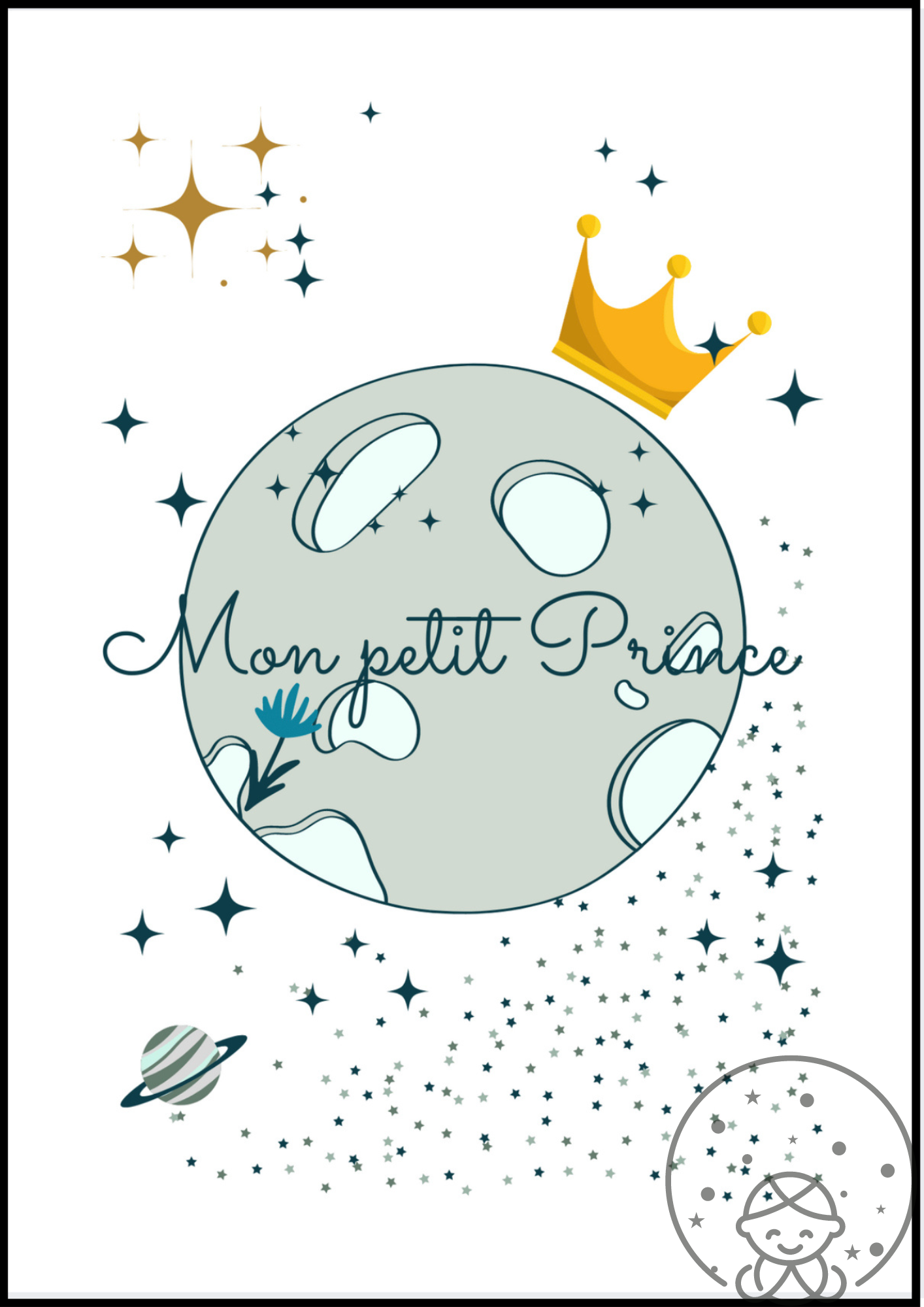 Mon Petit Prince⎥Affiche Personnalisable⎥A Télécharger