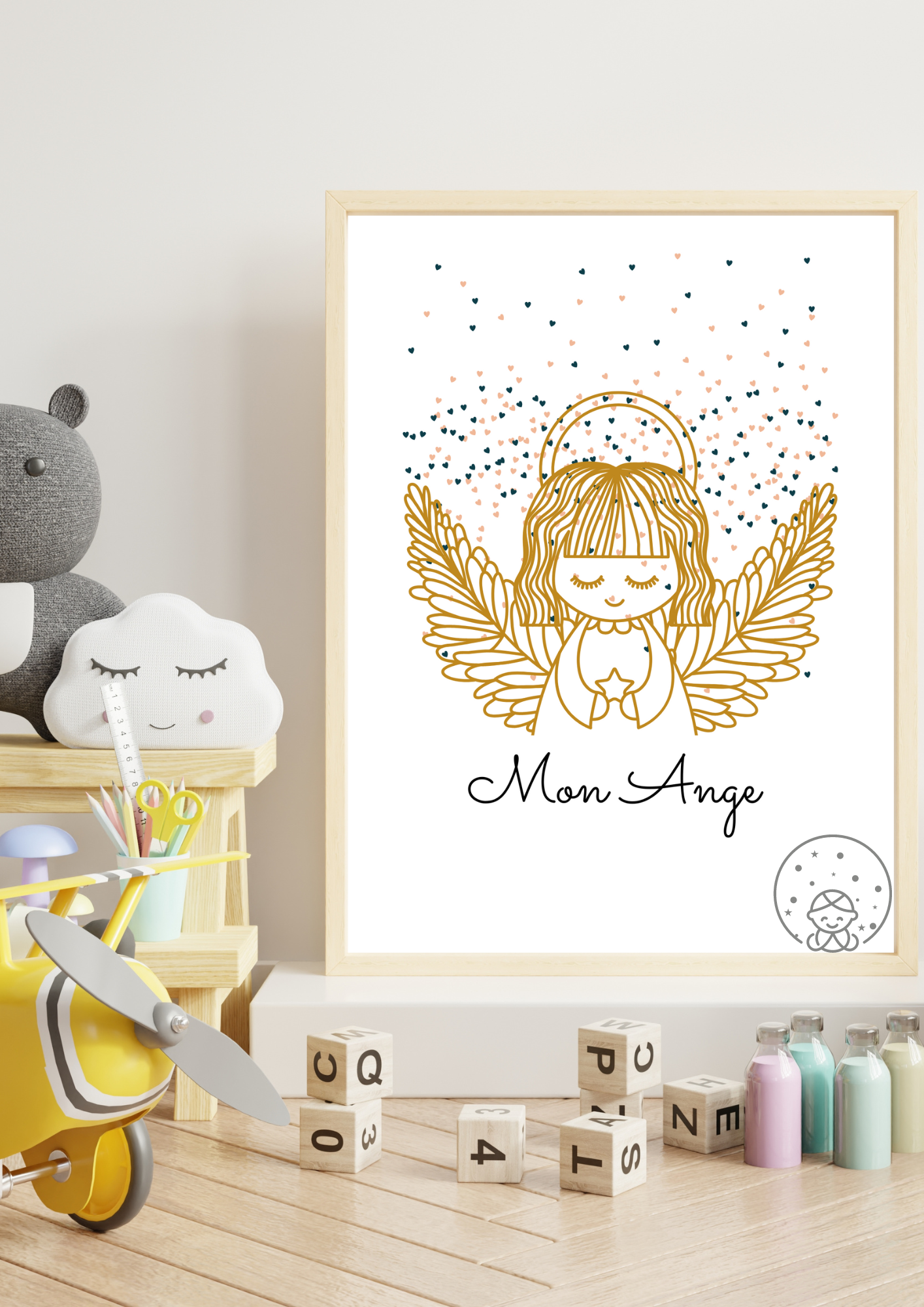 Mon Ange⎪Affiche Personnalisable⎥A Télécharger