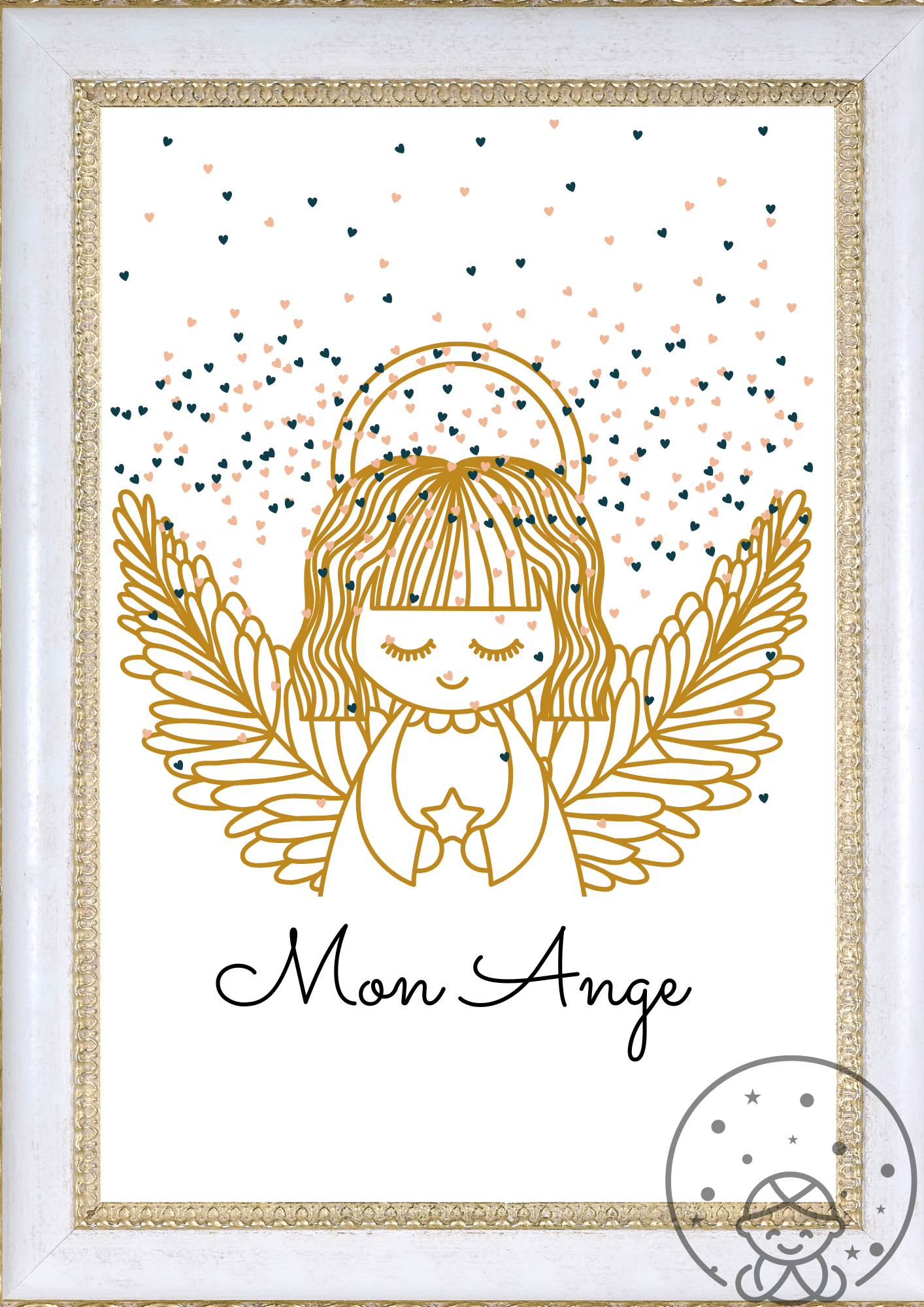 Mon Ange⎪Affiche Personnalisable⎥A Télécharger