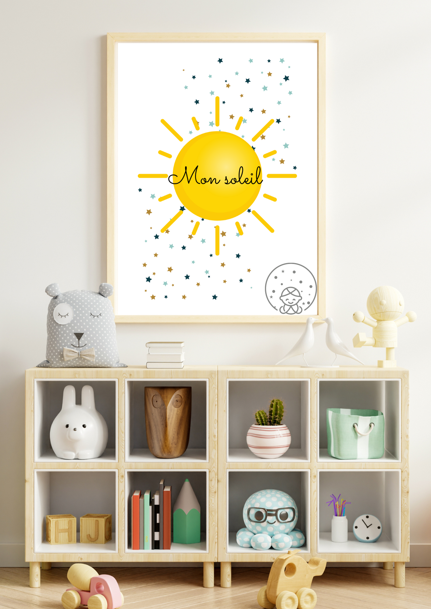 Mon Soleil⎪Affiche Personnalisable⎥A Télécharger